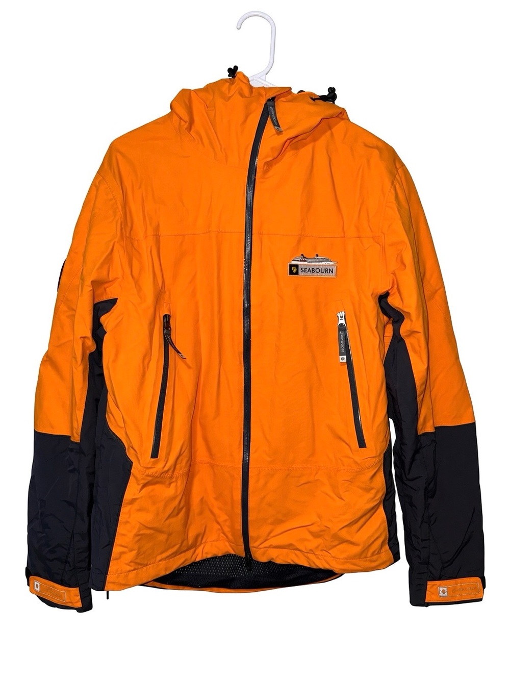 SEABORN Antarctic Voyages Jacket Small Orange waterproof Shell